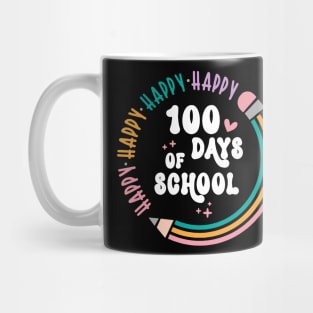 Happy 100 Days Of School Teachers 2023 Boys And Girls Mug